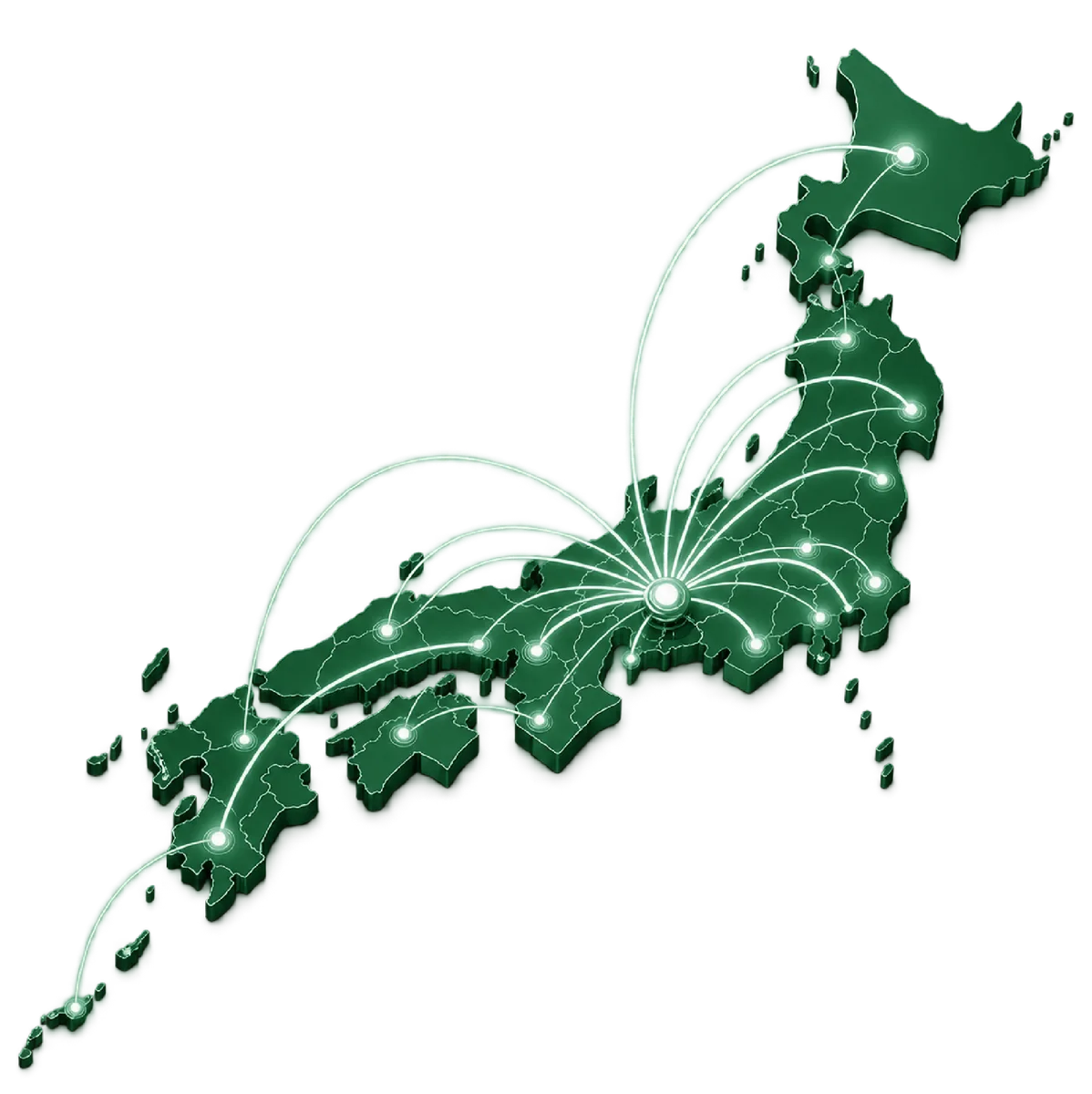 全国に広がるTHE FORWARDのネットワーク