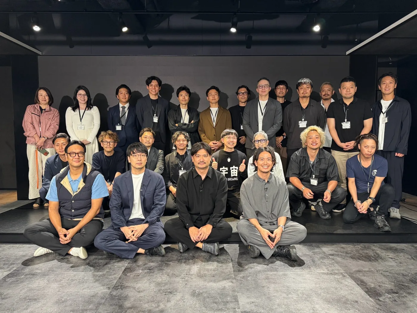 時価総額BOOST CAMP 参加者と運営メンバーの集合写真
